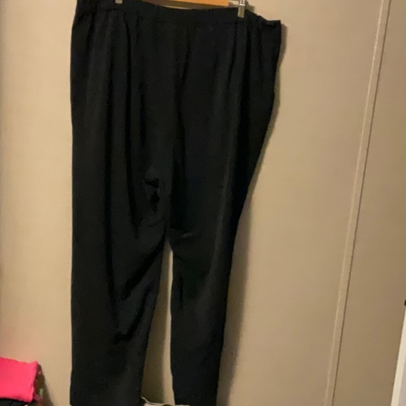 JM Collection Black Wide Leg Pants - Picture 4 of 6